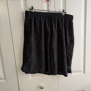 Game Time black embroidered logo shorts size XL